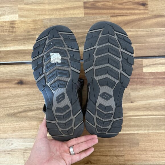 Skechers Tresmen Garo Shoe 204105WW Brown Chocolate Men's Size 11 EXTRA WIDE FIT - Picture 12 of 13